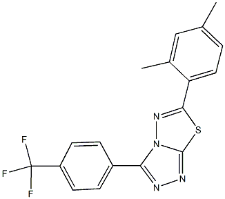 2,4 dimethylphenyl triazolo thiadiazole 724431 83